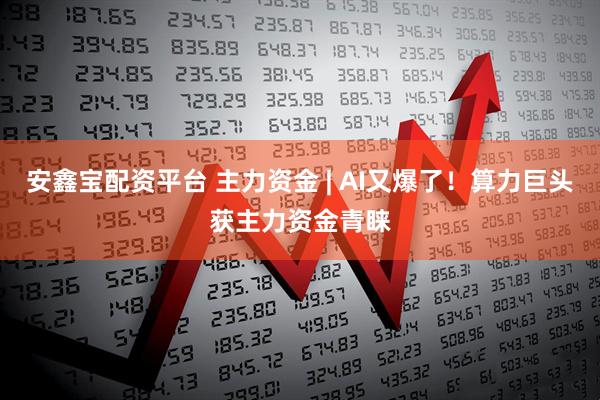 安鑫宝配资平台 主力资金 | AI又爆了！算力巨头获主力资金青睐