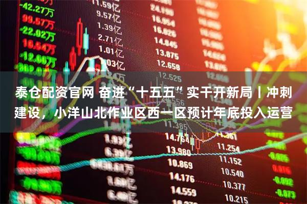 泰仓配资官网 奋进“十五五”实干开新局丨冲刺建设，小洋山北作业区西一区预计年底投入运营